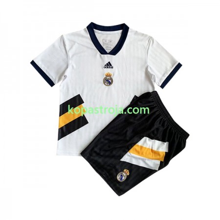 Billiga Fotbollströjor Real Madrid Icon Retro Barn Hemma tröja 2022/23 Kortärmad
